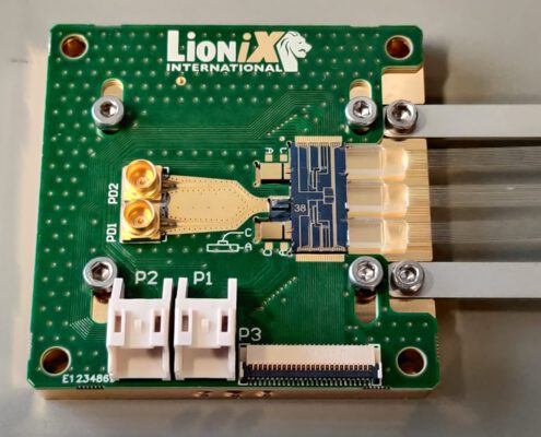 LioniX dual hybrid InP/Si3N4 laser assembly